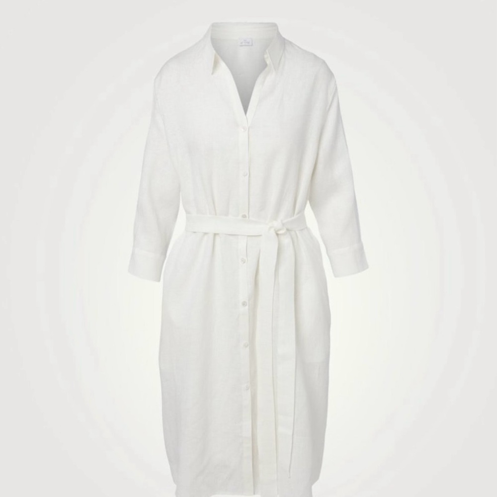 Nordstrom White Midi Dress